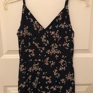 Abercrombie and Fitch Navy Floral Dress
